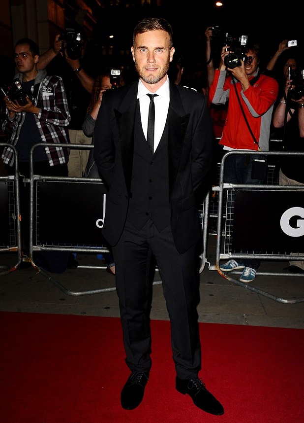 Gary Barlow arriving at the 2012 GQ Men Of The Year Awards at the Royal Opera House, London