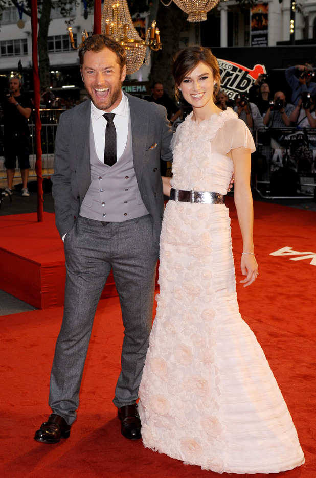 Keira Knightley, Jude Law at th...