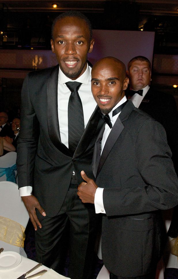 Usain Bolt and Mo Farah
