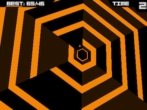 'Super Hexagon' screenshot