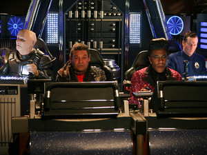 Red Dwarf X: Kryten, Lister, Cat and Rimmer