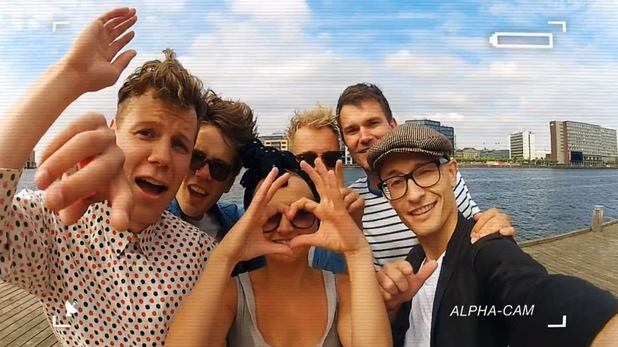 Alphabeat 'Love Sea' video still