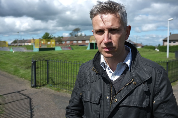 Panorama Trouble on the Estate: Presenter Richard Bilton