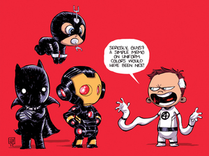New Avengers Skottie Young baby variant