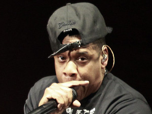 International Group: Kanye West, left, and Jay Z perform in concert during the "Watch The Throne" tour