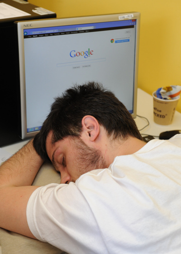gamer sleeps