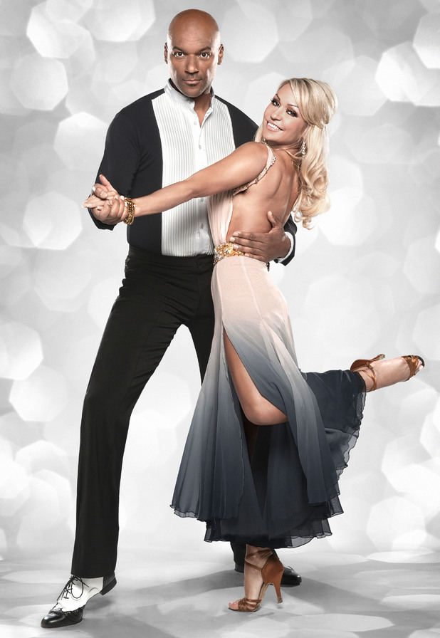 Colin Salmon and Kristina Rihanoff 