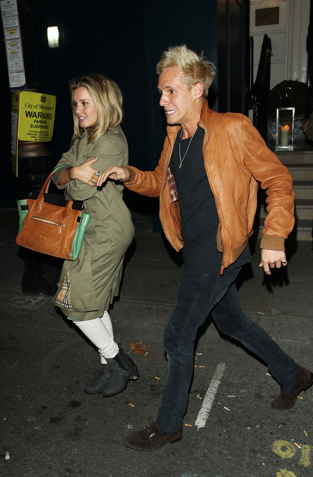 Jamie Lang and Caggie Dunlop leave the Storm Model Agency 25th year celebration at 2@8 nightclub