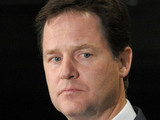 Nick Clegg with David Cameron, August 2012