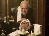 Dallas S01E03 - 'The Price You Pay': Larry Hagman as J.R. Ewing and Josh Henderson as John Ross Ewing