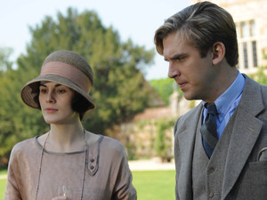 Downton Abbey S03E03: Michelle Dockery as Lady Mary, Dan Stevens as Matthew Crawley