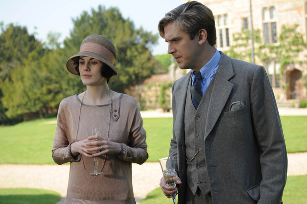 Downton Abbey S03E03: Michelle Dockery as Lady Mary, Dan Stevens as Matthew Crawley