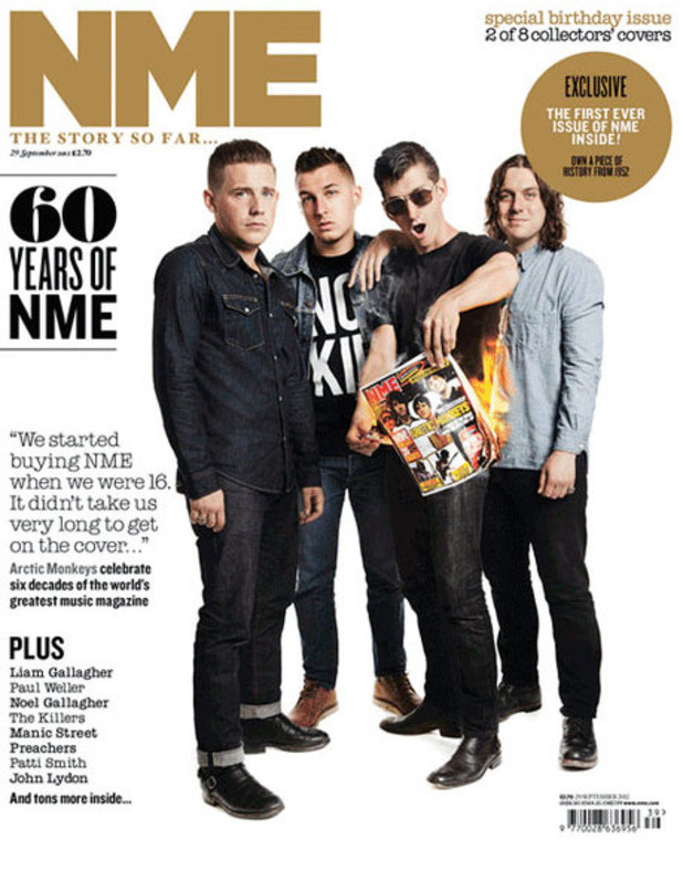 NME 60 years of NME edition cover