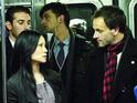 The on-screen detective duo discuss working on CBS's hit new drama series.