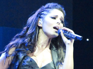 Cheryl Cole performing live in concert at the Odyssey Arena Belfast, Northern Ireland