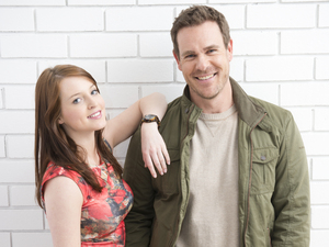 Neighbours stars Jordy Lucas and Aaron Jeffery