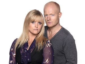 Jo Joyner and Jake Wood as Tanya and Max Branning