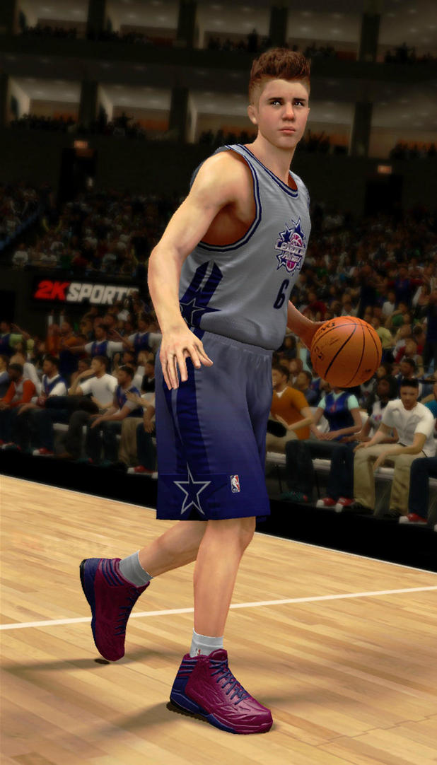 Justin Bieber in NBA2K13