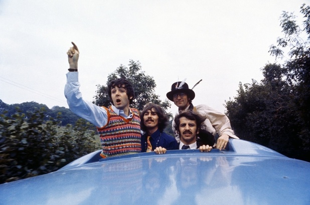 Unseen footage from The Beatles' Magical Mystery Tour