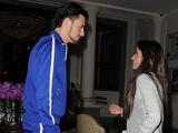Rylan Clark and Katie Price
X Factor contestant Rylan Clark gets a surprise when Katie Price aka Jordan comes to meet him late at night at his hotel.
London