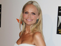 Glee actress admits that she is currently "dating" when asked about romance.
