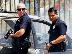 End of Watch, starring Jake Gyllenhaal and Michael Peña