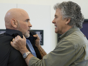 Dallas S01E06 - 'The Enemy of My Enemy': Mitch Pileggi as Harris Ryland and Patrick Duffy as Bobby Ewing