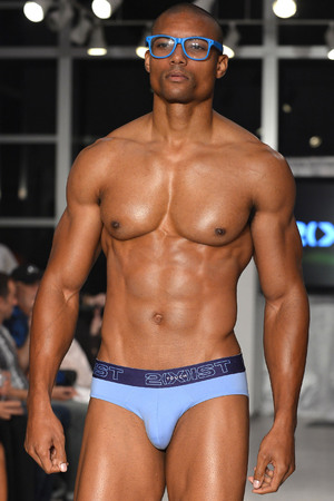 Model
during 2(x)ist show at the 2012 SoBe Men's Show at Miami Beach Art Deco Welcome Center
Miami Beach, Florida