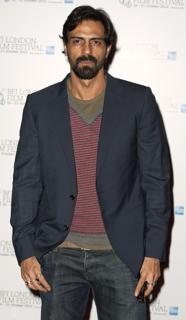 Arjun Rampal pictured at a photocell for Chakravyah, held in the Empire Leicester Square as part of the BFI London Film Festival 2012.