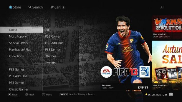 PlayStation Store redesign
