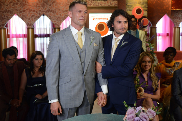 EastEnders, Syed and Christian get married, Tue 16 Oct 2012