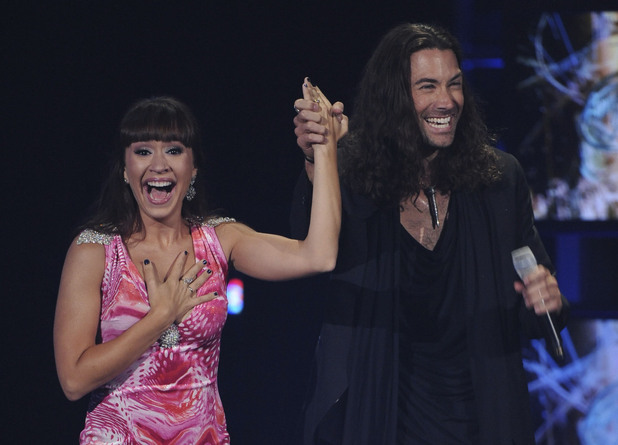 Ace Young and Diana DeGarmo, American Idol proposal - May 2012