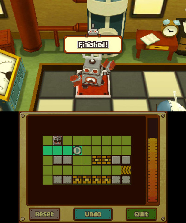 'Professor Layton and the Miracle Mask' screenshot