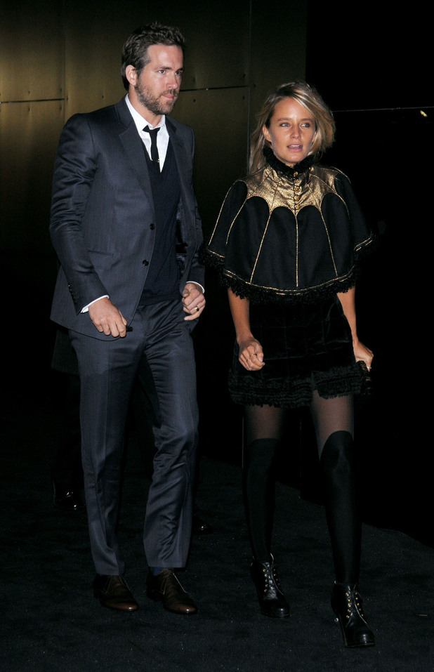 Ryan Reynoldsarrives at the celebration of Chanel Fine Jewelry's 80th anniversary 