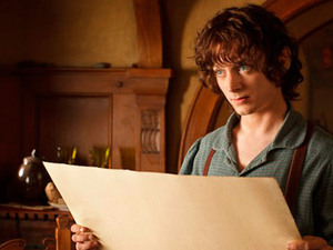 Elijah Wood as Frodo Baggins in 'The Hobbit: An Unexpected Journey'