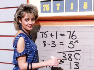 Carol Vorderman on Countdown 1984
