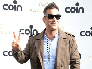 Robbie Williams at Coin in Milan