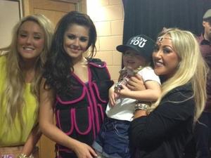 Cheryl Cole with Sophie and Charlotte-Letitia from 'Geordie Shore'