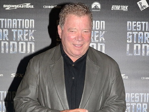 William Shatner at the photocall for 'Destination Star Trek London' at the ExCel Centre.