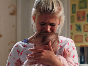 Lola breaks down as she holds Lexi.
