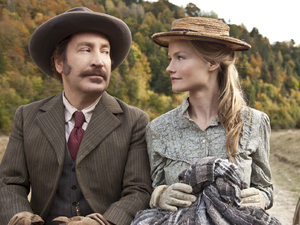 Hatfields & McCoys: Perry Cline as R Vibert and Lindsay Pulsipher as Roseanna McCoy