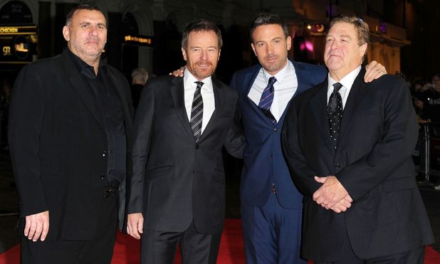 Graham King, Bryan Cranston, Ben Affleck and John Goodmam