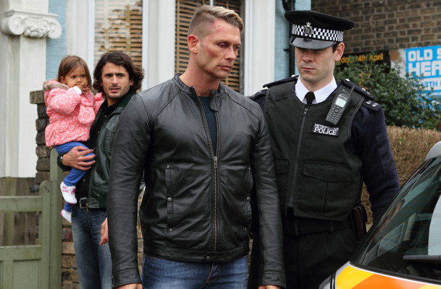 Christian is arrested.