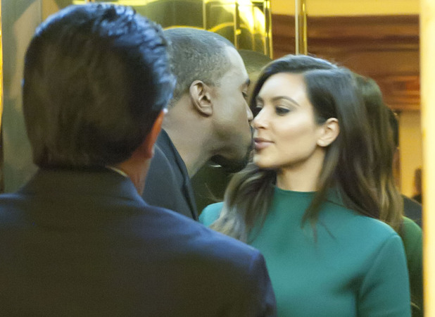 Kim Kardashian and Kanye West
arrive back at their hotel
Rome, Italy - 18.10.12
**Available for publication in UK, Germany, Austria, Switzerland. Not available for publication in the rest of the world**
Mandatory Credit: Agostino Fabio/WENN.com