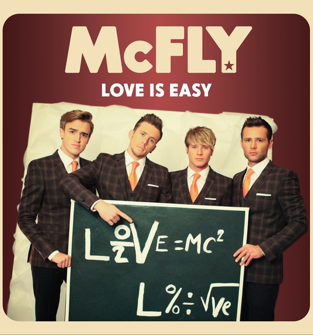 McFly 'Love Is Easy' artwork.