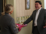 Derek welcomes Carol home.