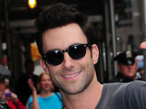 Adam Levine
at the 'Late Show with David Letterman' studio in New York
New York City, USA - 24.10.12
Mandatory Credit: Dan Jackman/WENN.com