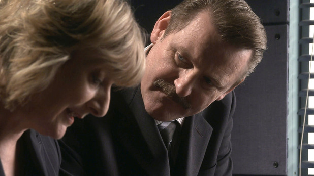 DCI Driver and Rob Hollins in Doctors
