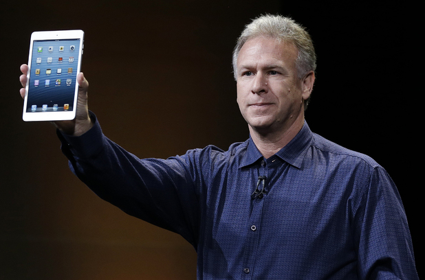 Phil Schiller, Apple's senior vice president of worldwide product marketing, introduces the iPad Mini