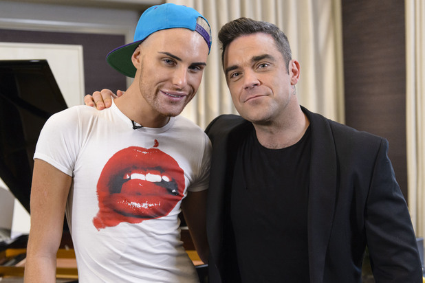Rylan Clark, Robbie Williams, X Factor